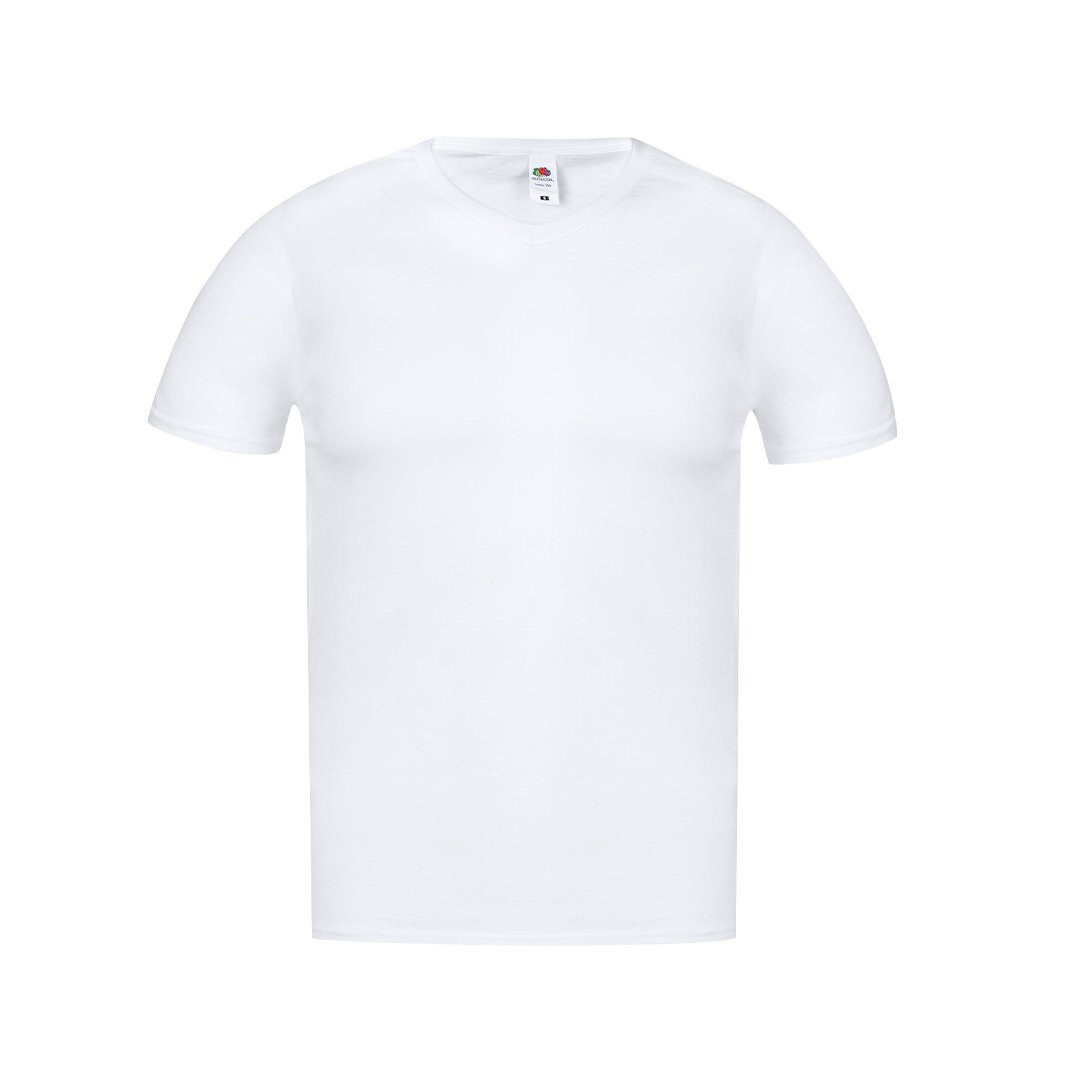 Camiseta Adulto Blanca Iconic V-Neck - Imagen 4