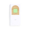 Zona superior de madera (2.5x2.5 cm)